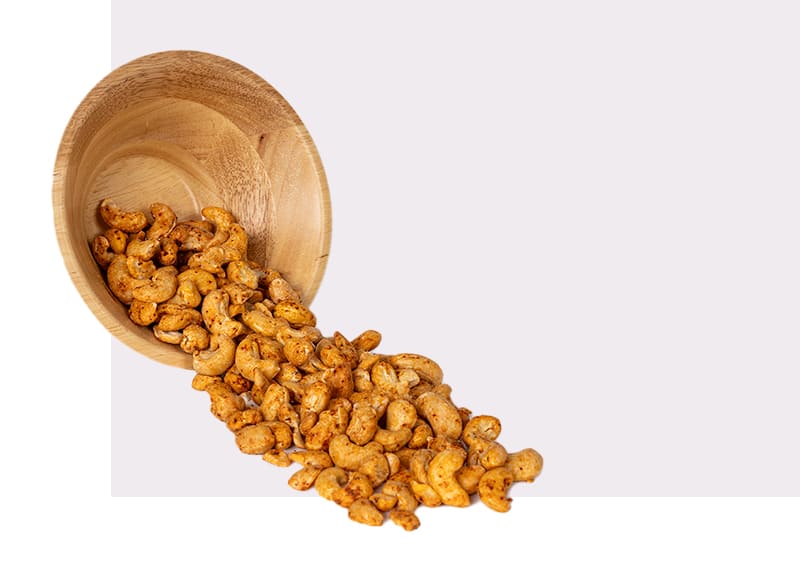 Noix de cajou toastées au piment d’Espelette